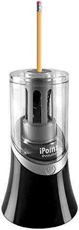 Westcott Westcott 14888 iPoint Evolution Electric Pencil Sharpener Black and Silver - Image 3