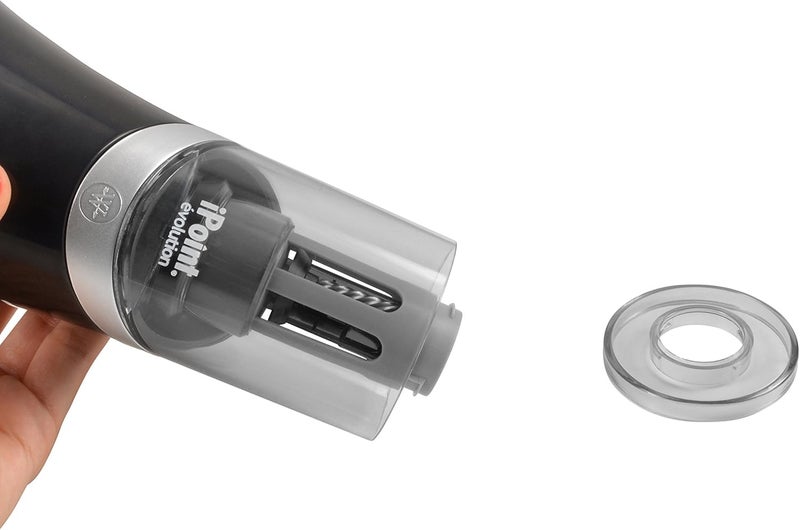 Westcott Westcott 14888 iPoint Evolution Electric Pencil Sharpener Black and Silver - Image 4