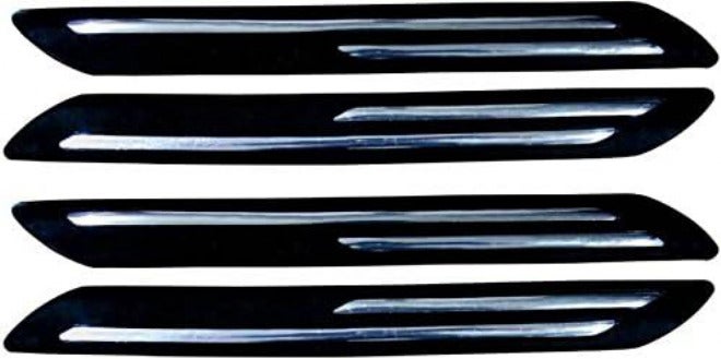 Autofact Car Accessories - Bumper Protector with Double Chrome Strip - for Honda City Zx (2004 to 2008 - (Set of 4) Home & light industrial compatible - Image 3