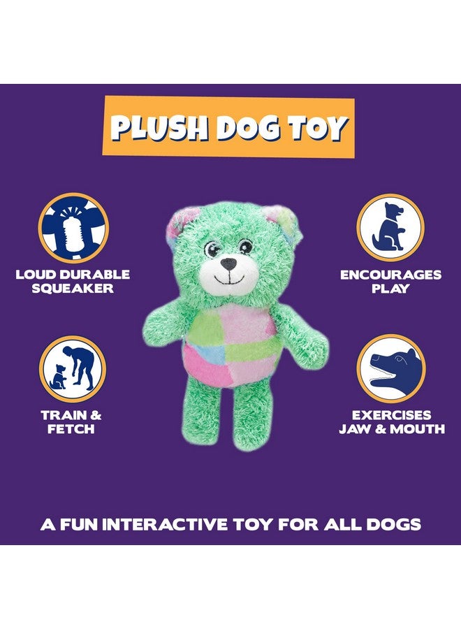 Pet Factory Logical Pet Patchwork Squeaky Plush Dog Toy, Randomly Selected - Bear OR Elephant, One Size - Image 5