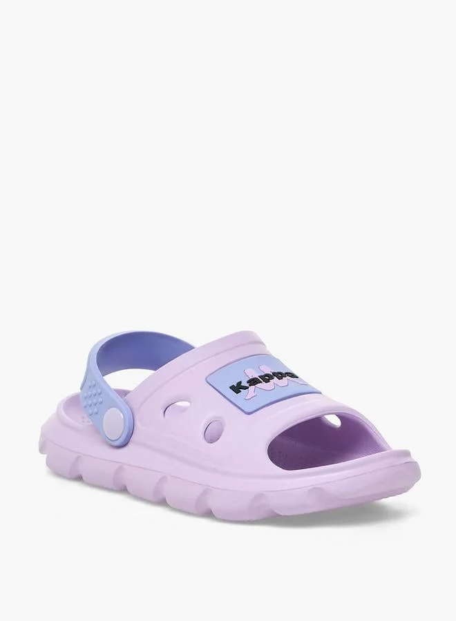 Kappa Girls Logo Detail Slides