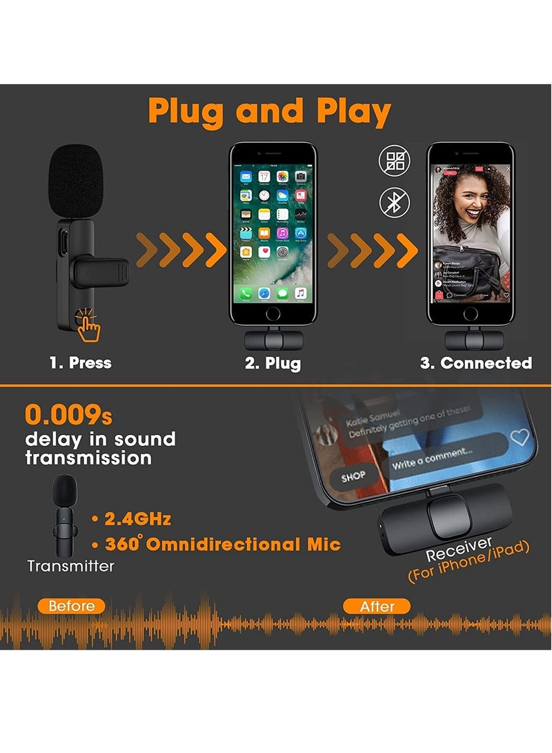 Contex Wireless Microphone Clip-on Lavalier Microphone Transmitter - Image 2