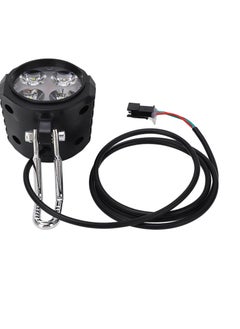 Excefore Electric Scooter Headlight, 2-in-1 Ebike Front Light with Horn,10 Inch Universal 12 to 72V , Easy to Install and Remove, Bicycle Headlight for Cycling Accessories  - Image 1