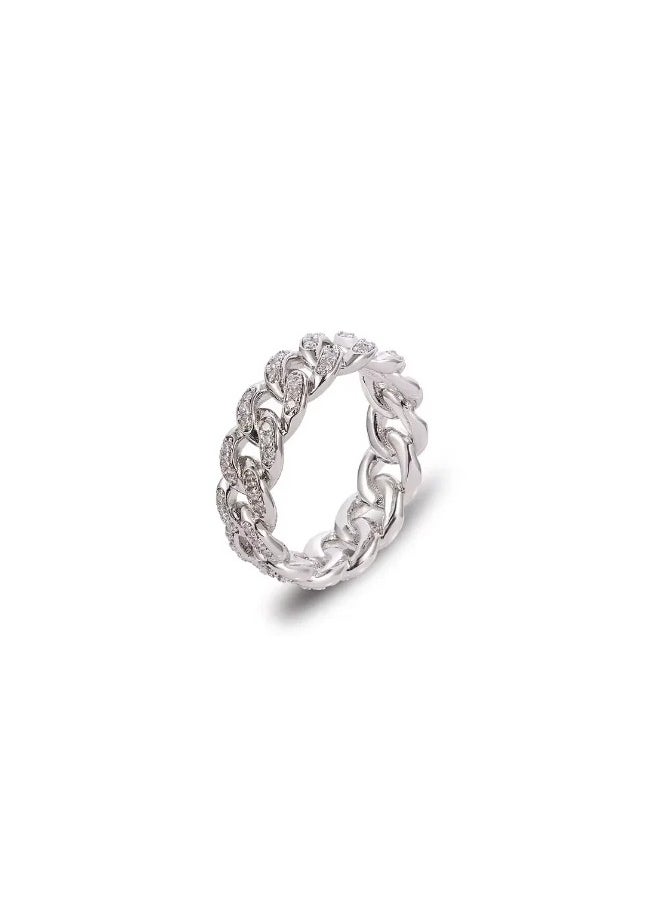 Generic - "Timeless Twists: The Twisted Ring in Silver 925 - A Stunningly Crafted Accessory That Symbolizes Uniqueness and Elegance, Perfectly Designed to Add a Touch of Sophistication to Any Ensemble, Celebrating the Beauty of Individuality and Style." - Image 1