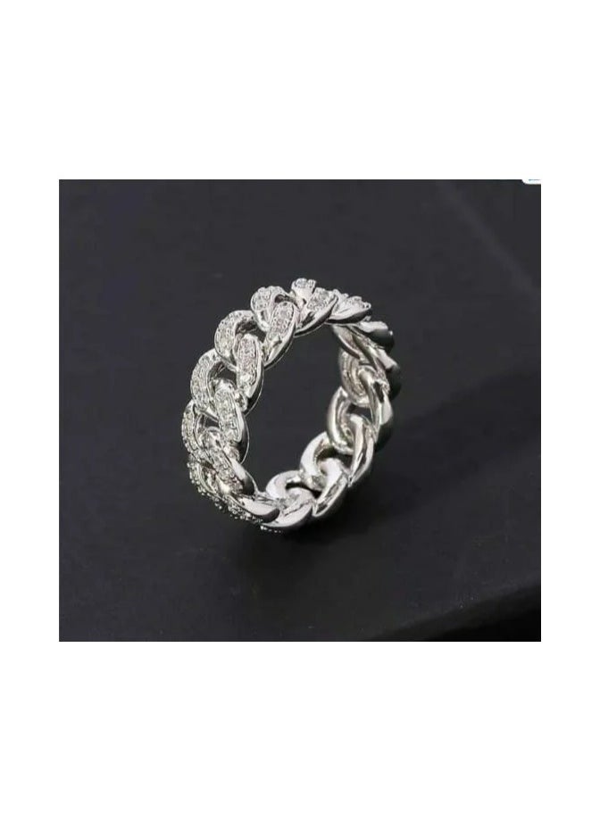Generic - "Timeless Twists: The Twisted Ring in Silver 925 - A Stunningly Crafted Accessory That Symbolizes Uniqueness and Elegance, Perfectly Designed to Add a Touch of Sophistication to Any Ensemble, Celebrating the Beauty of Individuality and Style." - Image 1