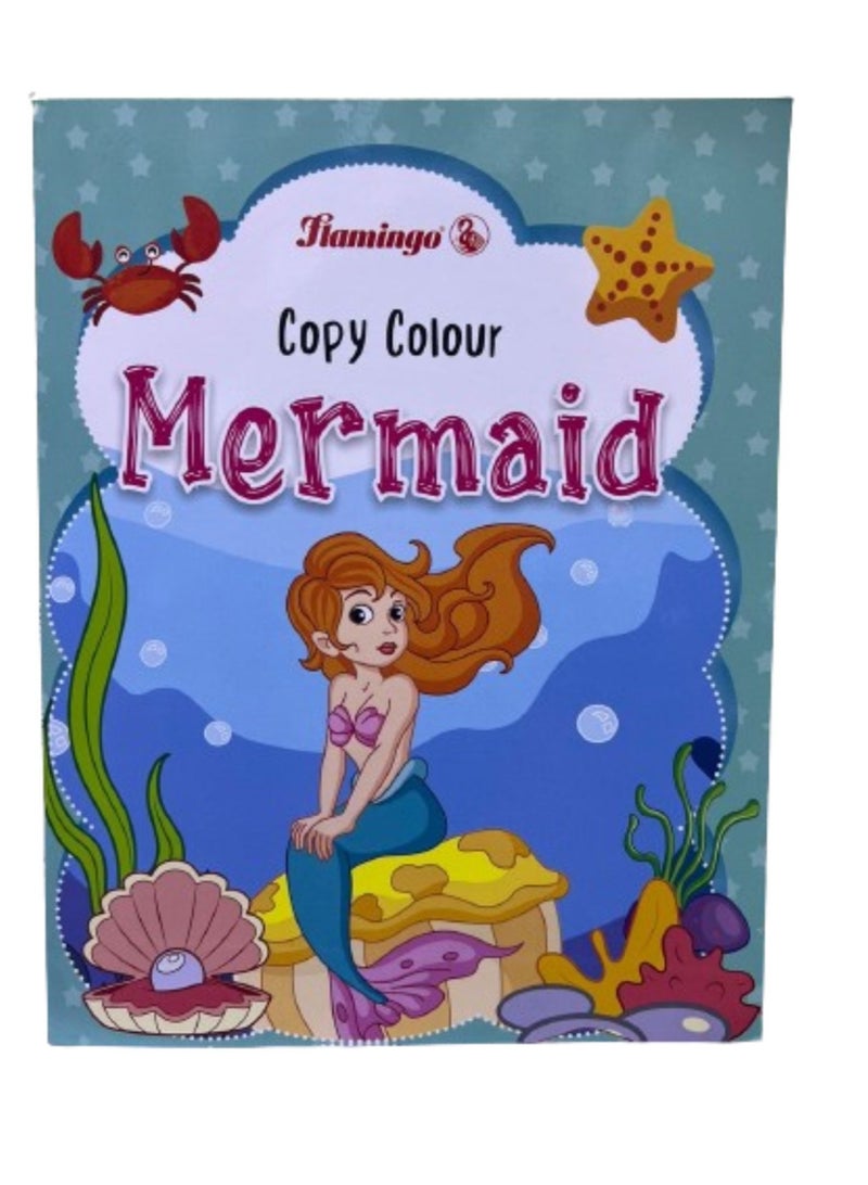 Flamingo Mermaid Copy Colour Assorted Color - Image 1
