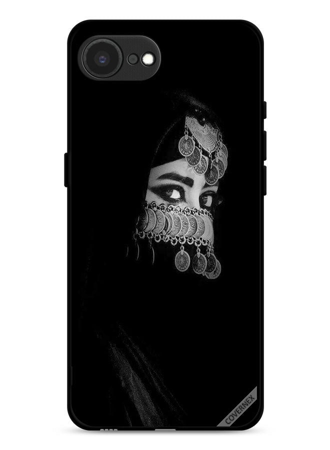 Covernex Apple iPhone 16e Protective Case Cover Beautiful Eyes Girl Having Face Jewellery - Image 1