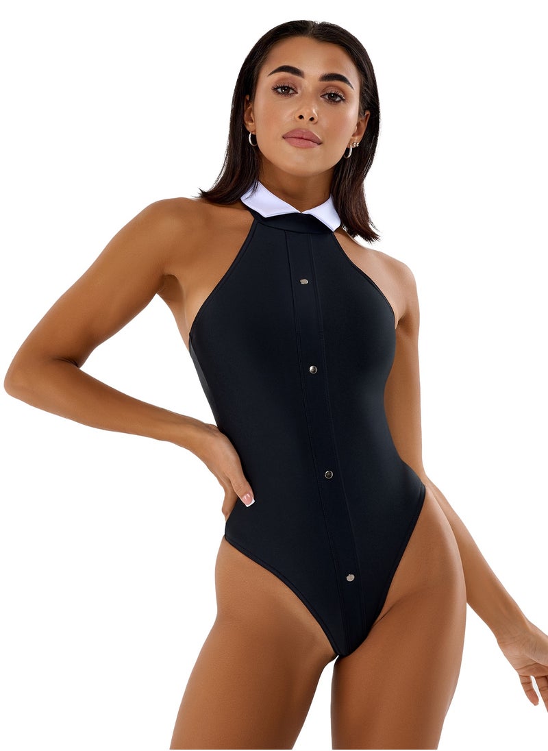 Bona Fide Bona Fide One Piece Bathing Suit for Women Women's One-Piece Swimsuits 1 Piece Swimsuits for Women Monokini  - Image 1