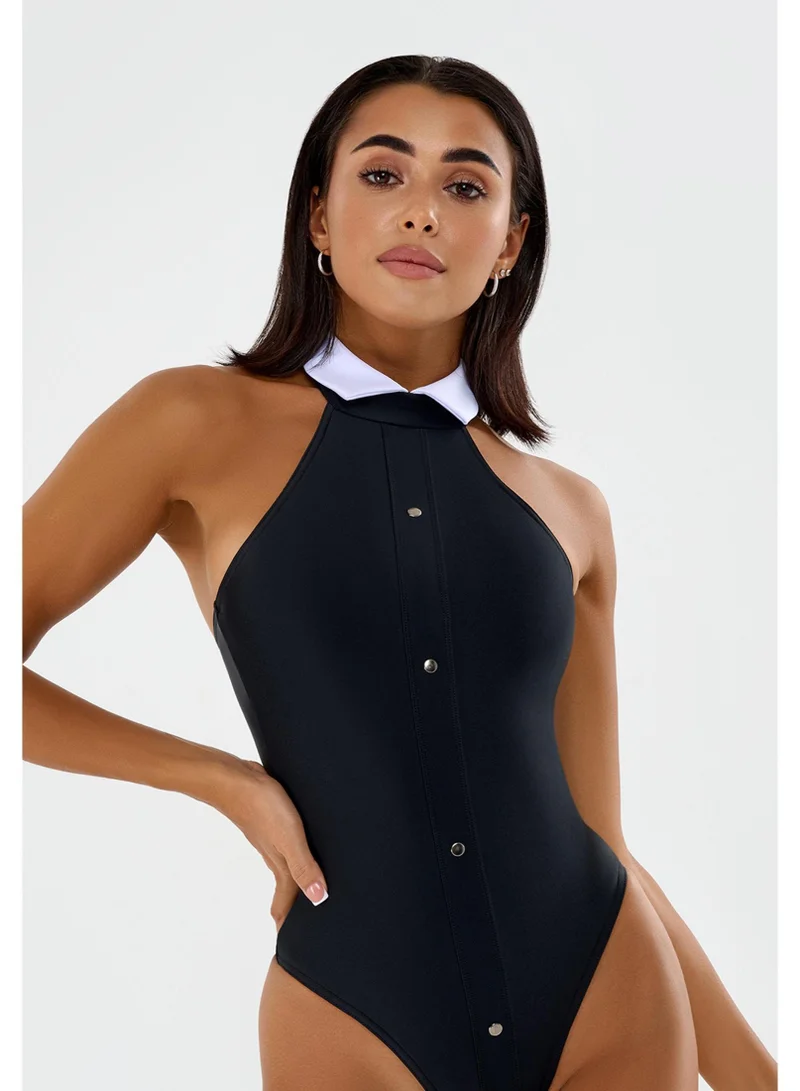 Bona Fide Play Girl Black Play Girl Swimsuit for Women for Women | Best Price UAE