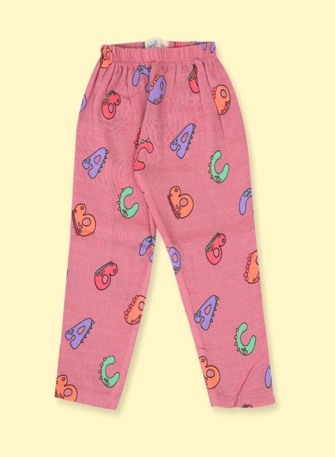 A toddler thing 100% Organic Half Sleeve Sleepsuits | Pajama Sets for Boys and Girls | Kids Nightwear | Alpha Bear | Pack of 2 | 3-6 Months - Image 4