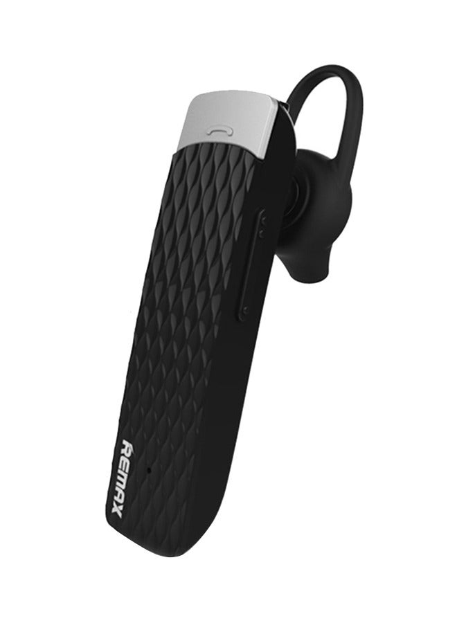 REMAX RB-T9 In-Ear Bluetooth Earphone Wireless HD Car Engine Lossless Metal Texture Intelligent Audio Coding Noise Reduction Charging USB Cable Light Weight 8g Small Size (Black), - Image 1