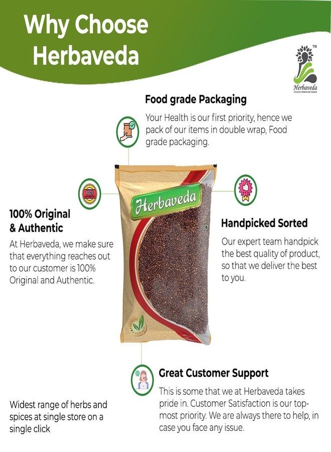 Herbaveda- Tulsi Seeds 100g | Beej Tulsi | Tulsi Manjari | Basil Seeds | Kali Tulsi Beej | Tukhme Rehan - Image 4