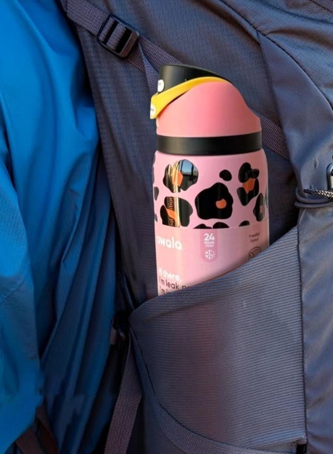 Insulated Stainless Steel Water Bottle With Straw For Sports Travel And School BPA Free Sports Water Bottle - view 3