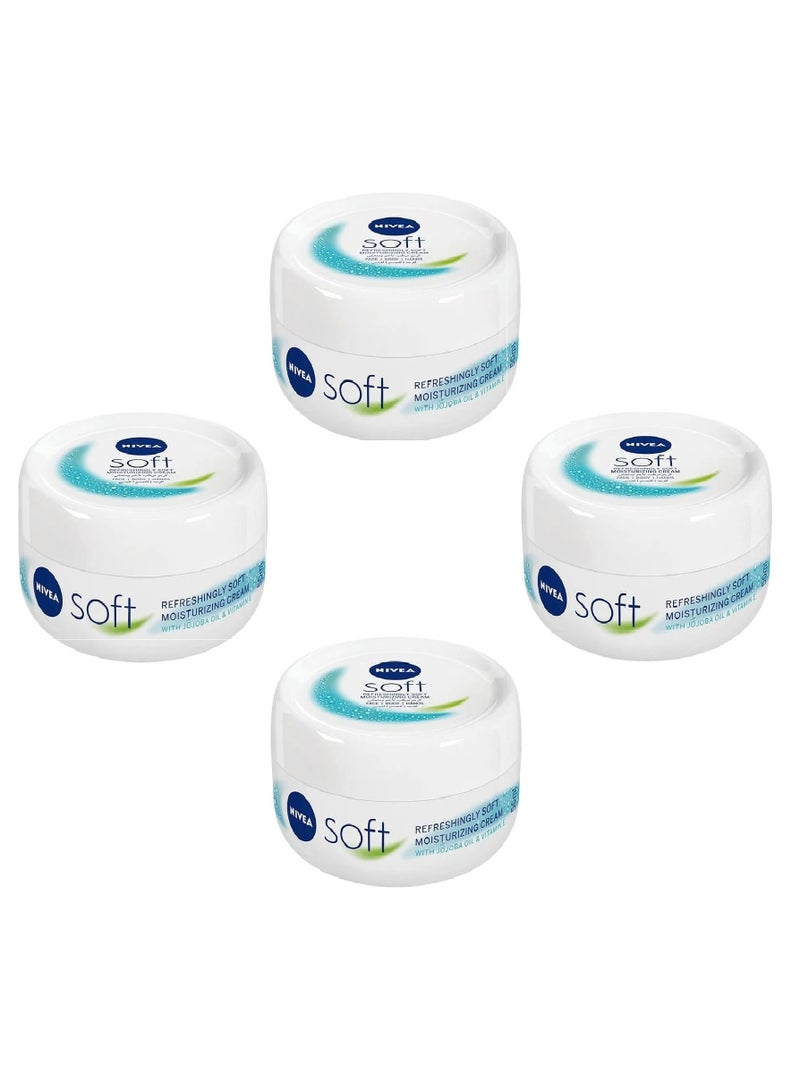 Nivea 4 piecec of Soft Refreshing And Moisturizing Cream 50 ml - Image 2