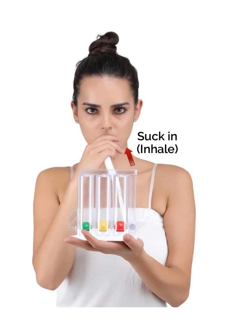 SoulGenie Health And Yoga(TM) Deep Breathing Exerciser Breath Exercise Measurement System - Image 2