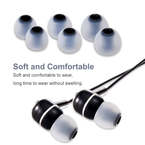 AUDIOCULAR SiliFlex Eartips 4.5mm Universal Fit for IEMs, Premium Silicone Build, Noise Isolation, Comfort & Balanced Sound (S/M/L) - Image 5