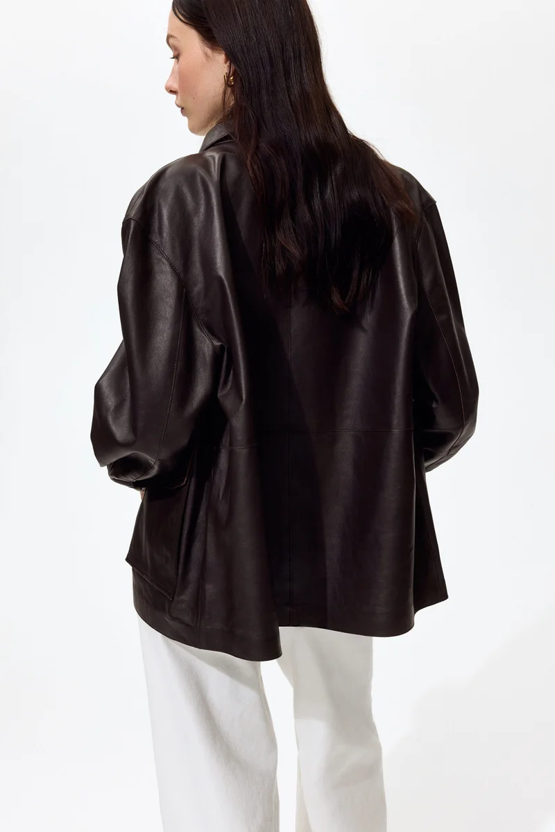 H&M  Real Leather jacket for Women | Best Price UAE