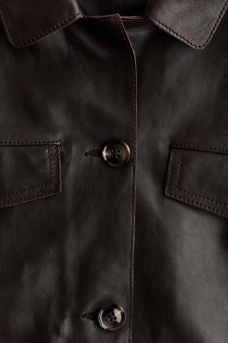H&M  Real Leather jacket for Women | Best Price UAE