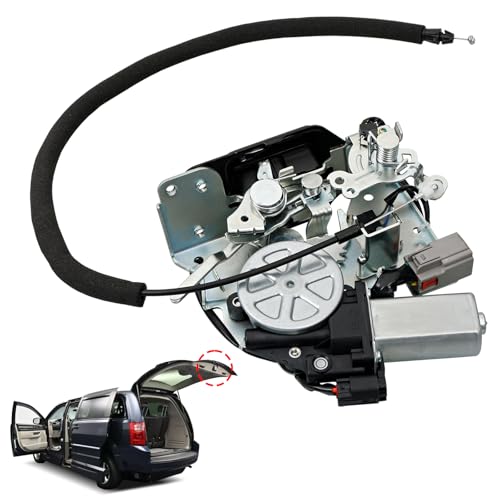 Gledewen Rear Tailgate Trunk Lock Actuator Compatible with 20082020 Dodge Grand Caravan 20082016 Chrysler Town Country20122015 Ram CV 20082010 Jeep Commander ReplacesDLA1394 4589581 - Image 1