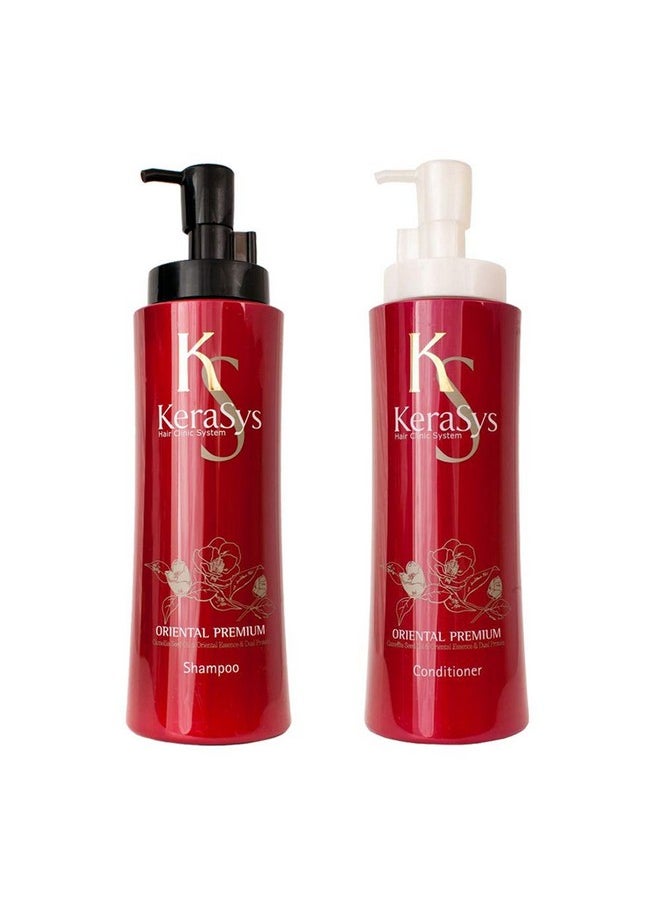 Kerasys Kerasys Oriental Premium Shampoo(600Ml) And Conditioner (600Ml) Sets 