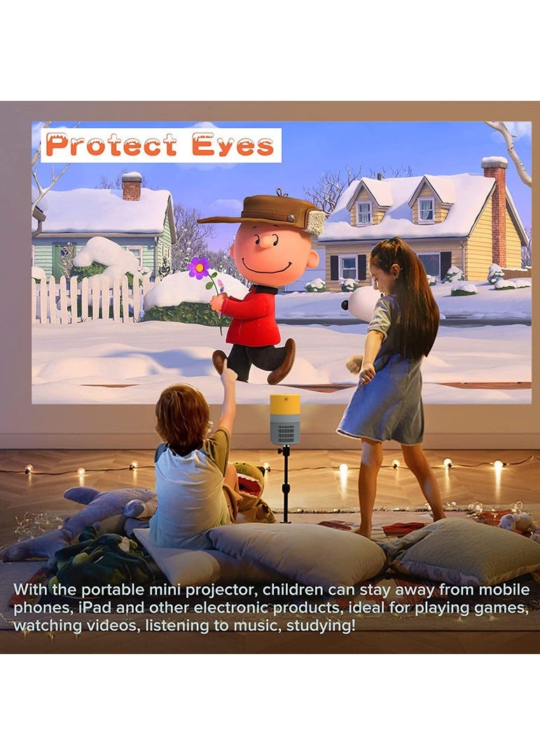 AirYoung Projector Home Theater Video Projector Full High Definition LED Movie Projectors For Home Entertainment USB Laptop Smartphone Small Outdoor - Image 5