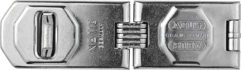 Abus Concealed Hinge Pin Hasp, Fixed, Chrome - Image 3
