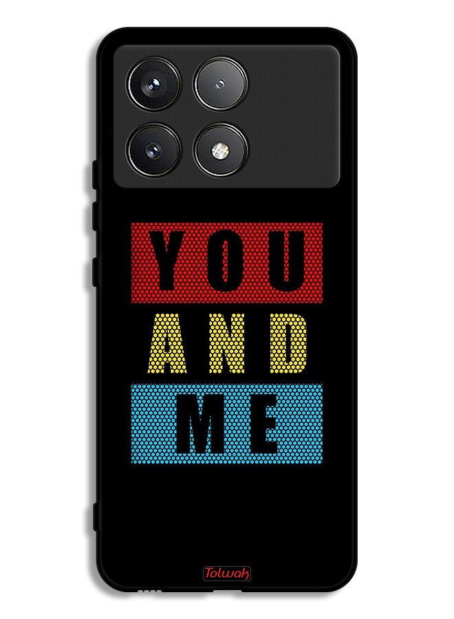 Tolwak Xiaomi Poco F6 Pro Protective Case Cover You And Me - Image 1