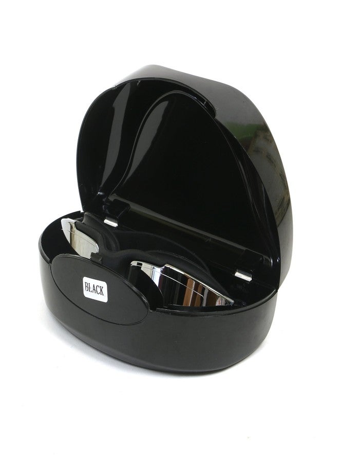 KNK Anti-Fog Swimming Goggles with UV Protection for Men & Women | Wide Angle View | Anti-Leak 3D Design | Built-in Ear Plugs | Ideal for Kids & Adults | Eco-Friendly Material (Black) - Image 5