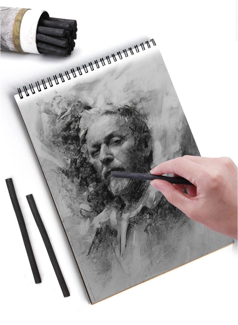 Phoenix - Willow Charcoal Sticks 8657, Pack of 25 - Image 4