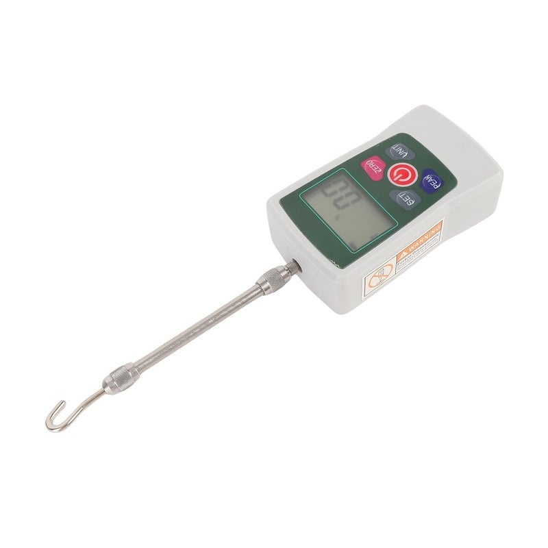 Asixxsix Digital Force Gauges, Push and Pull Meter 100N with Carrying Box/Cover Backlit Display Auto Power Off for School Lab - Image 2