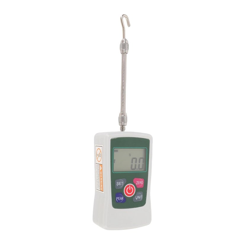 Asixxsix Digital Force Gauges, Push and Pull Meter 100N with Carrying Box/Cover Backlit Display Auto Power Off for School Lab - Image 4