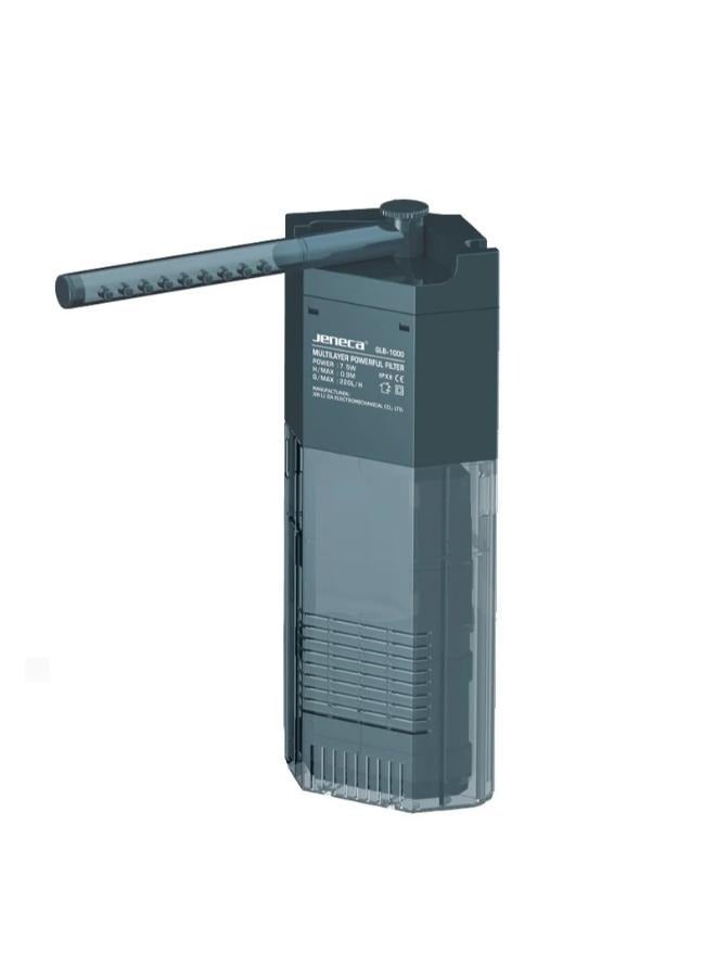 فلتر زاوية مدمج متعدد الوظائف هادئ من بي آند كيه مع مضخة مياه - Image 1