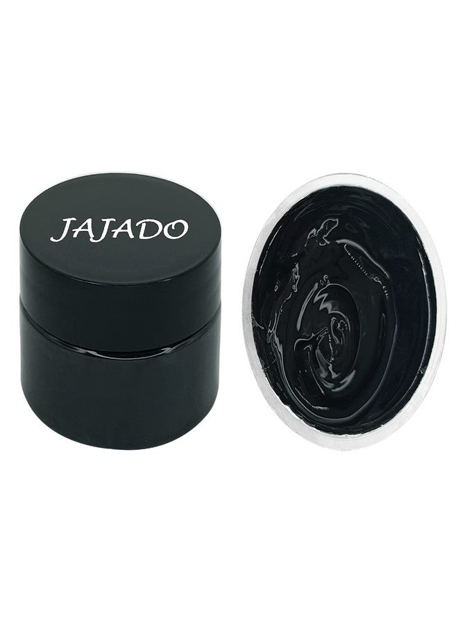 JAJADO Chalk Paste Ink for Silk Screen Stencils, Black Screen Printing Chalk Paint Set Inks Tool for Painting on Furniture Transfers, Wood, Chalkboard, Home Decor Chalk Art Supplies - Image 1