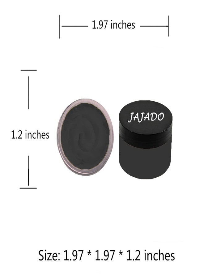 JAJADO Chalk Paste Ink for Silk Screen Stencils, Black Screen Printing Chalk Paint Set Inks Tool for Painting on Furniture Transfers, Wood, Chalkboard, Home Decor Chalk Art Supplies - Image 2