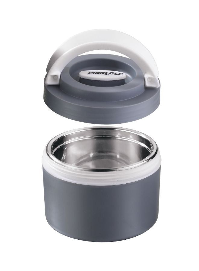 Winsor صندوق غداء وندسور بيناكل برايم 600 مل | صندوق طعام ساخن للأطفال من الفولاذ المقاوم للصدأ | صندوق غداء محمول معزول للمكتب بألوان متنوعة - أزرق | رمادي | أخضر - Image 1