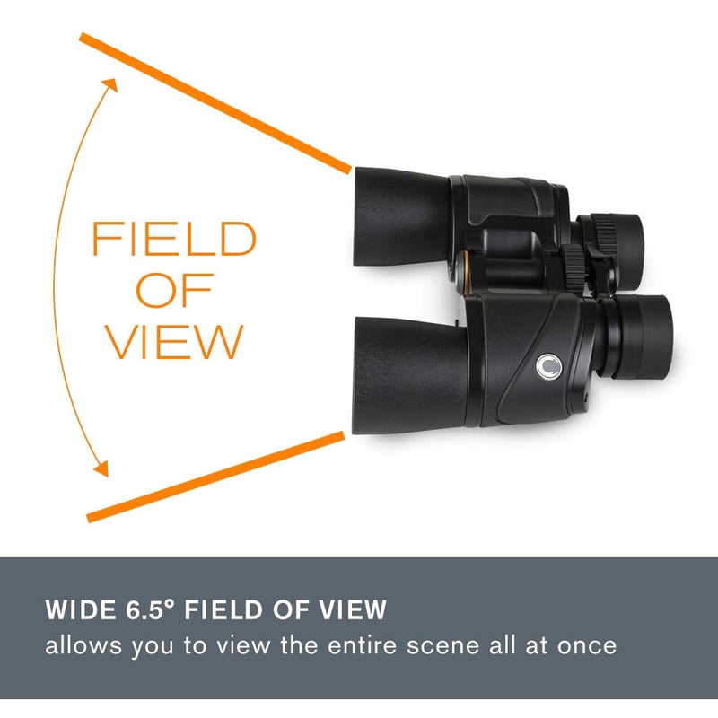 Celestron Celestron – Ultima 10x42 Binoculars – Waterproof & Fogproof – Porro Prism Binoculars for Adults – Fully Multi-Coated Optics and BaK–4 Prisms – Protective Rubber Armoring  - Image 4