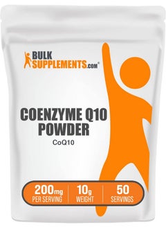 BulkSupplements BulkSupplements.com Coenzyme Q10 Powder - CoQ10 Powder, CoQ10 200mg, CoQ10 Supplement - Heart Health Supplements, Gluten Free, 200mg per Serving, 10g (0.35 oz) (Pack of 1)  - Image 1