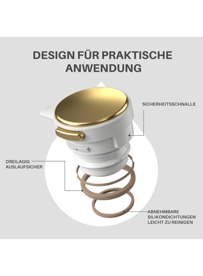 IDEUS 304 Stainless Steel Coffee Pot, Thermos, Large Capacity Teapot, Gift, 2L/67.64oz - Image 4