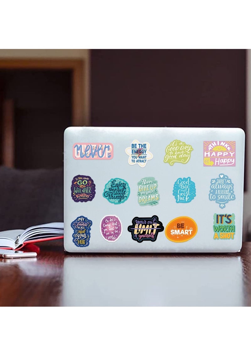 TNGames 50-piece Super Cool and Inspirational English Sticker Set: Waterproof, Reusable, for Multi-scene Decoration - The Perfect Gift for Kids and Teens - Image 3