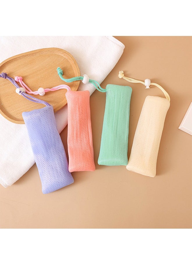 Ant - 4-Piece Exfoliating Mesh Soap Pouch, Soap Bags for Shower, Mesh Soap Bag Bubble Foam Net for Body Facial Cleaning Tool - Image 1