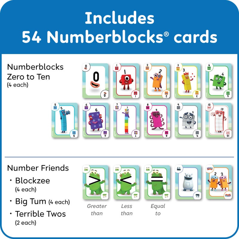 hand2mind hand2mind Numberblocks Playing Cards, Deck of Cards Themed, Preschool Math Games for Kids, Number Toys, Travel Toys for Toddlers 3-5, Kindergarten Learning Activities, Toddler Easter Basket Stuffers  - Image 2