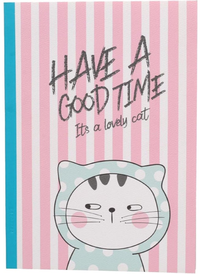ام اند جي دفتر ملاحظات لاصق "قطط كثيرة"، منظم لتدوين الملاحظات، مسطر واحد، B5، 80 ورقة - Image 1