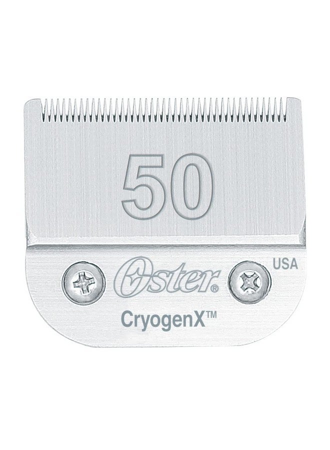 Oster CryogenX Professional Pet Clipper Blade, Size 50 (078919-006-005),Silver - Image 1