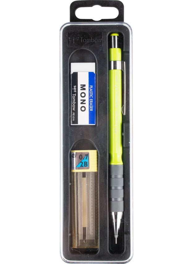 Sh-300 Grip 0.7 mm Plastic Box Set - Lime Green