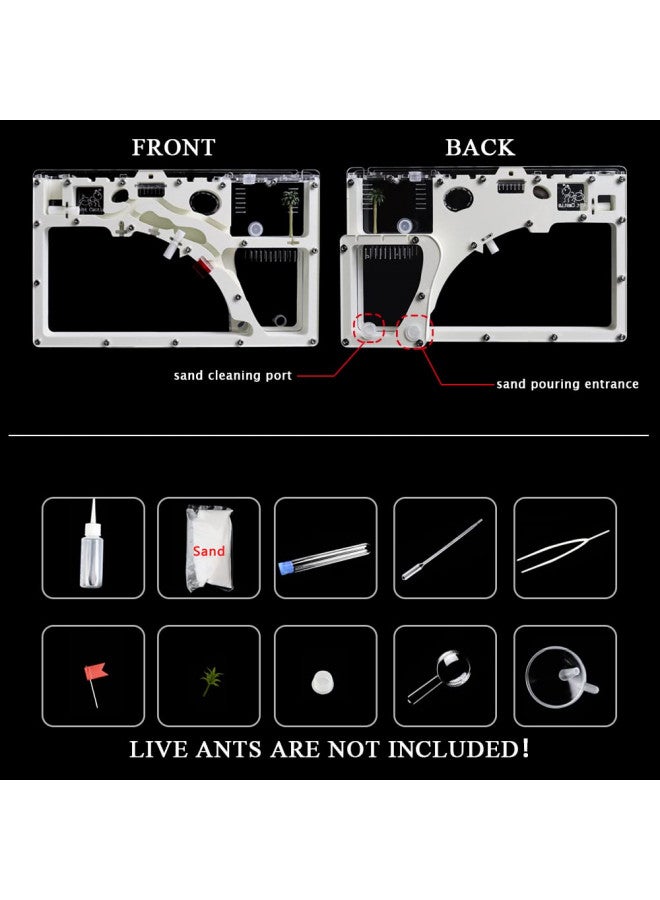 Kahopy Ant Farming Castle, Habitat Science Learning Kit, Farms for Live Ants, Colony Educational Toy Kit Kids - Image 4