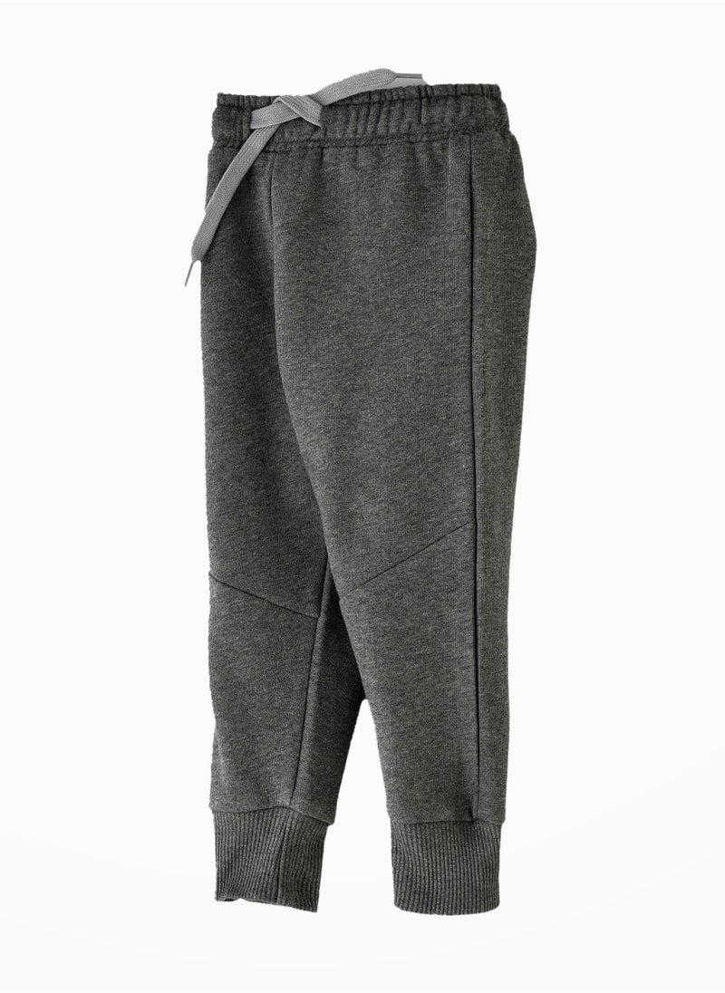 JAM - Boys' Charcoal Grey Elastic Waist Joggers with Drawstring - Image 1