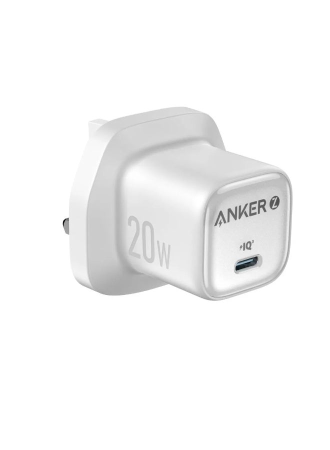 Anker Zolo 20w -Nano III Fast Charger for iPhone 15-16 Series, PPS, PIQ 3.0, Foldable - Image 1