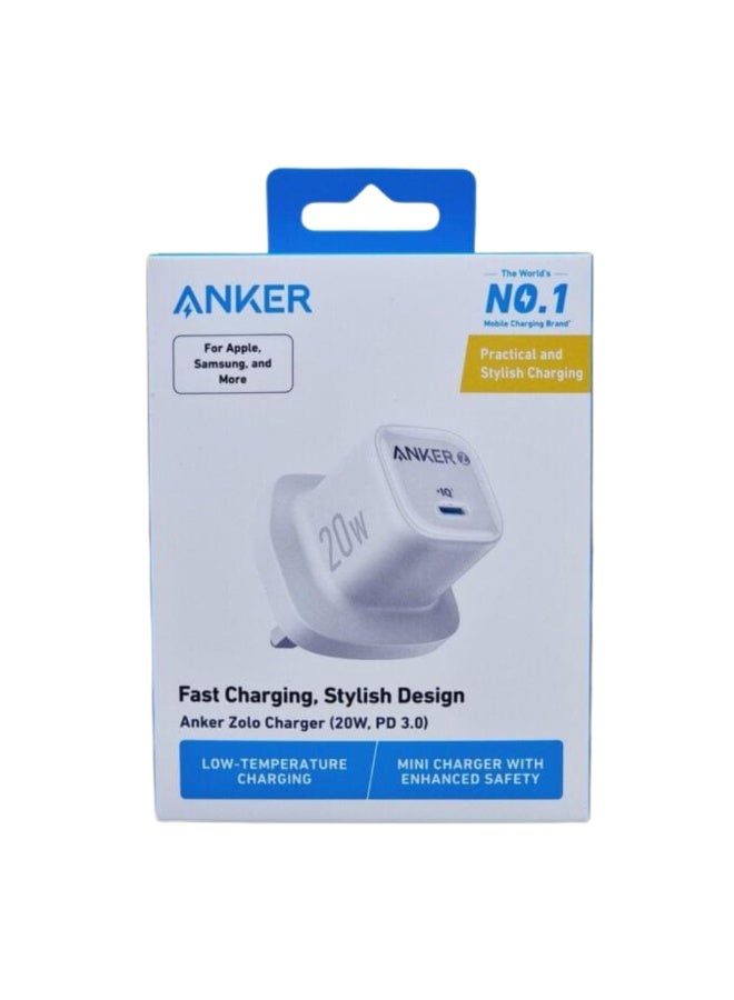 Anker Zolo 20w -Nano III Fast Charger for iPhone 15-16 Series, PPS, PIQ 3.0, Foldable - Image 4