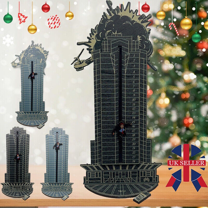 WYT Hans Gruber Falling off off Nakatomi Plaza Advent Calendar From Die Hard NEW UK - Image 4