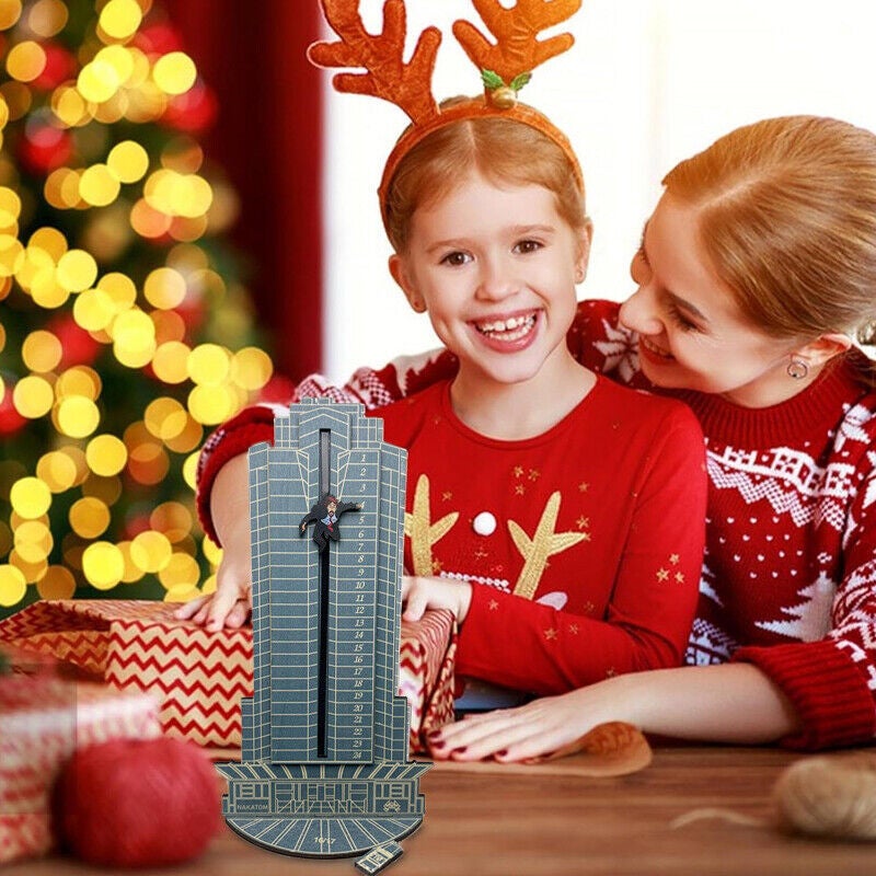 WYT Hans Gruber Falling off off Nakatomi Plaza Advent Calendar From Die Hard NEW UK - Image 2